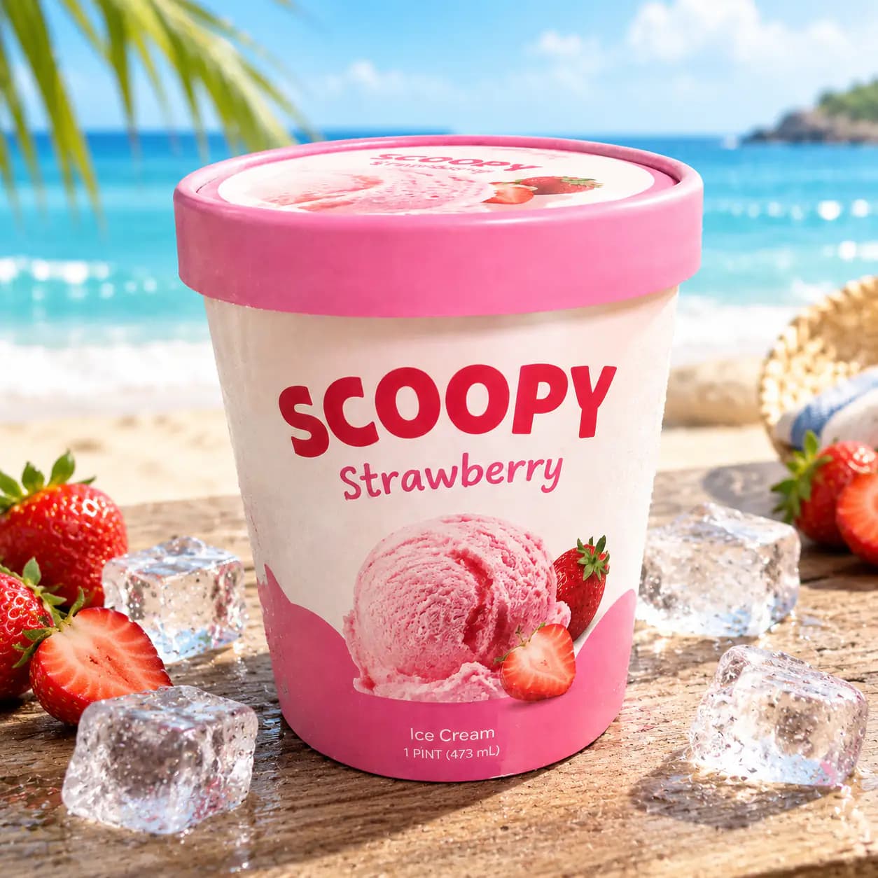 Smart edit · ice cream