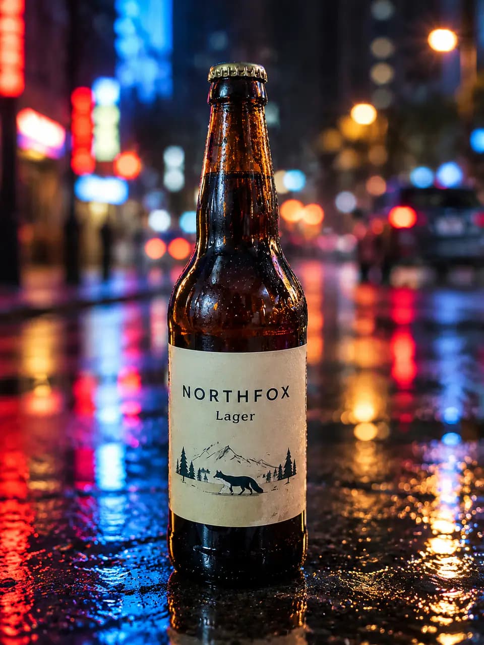 夜景氛围 · 精酿啤酒