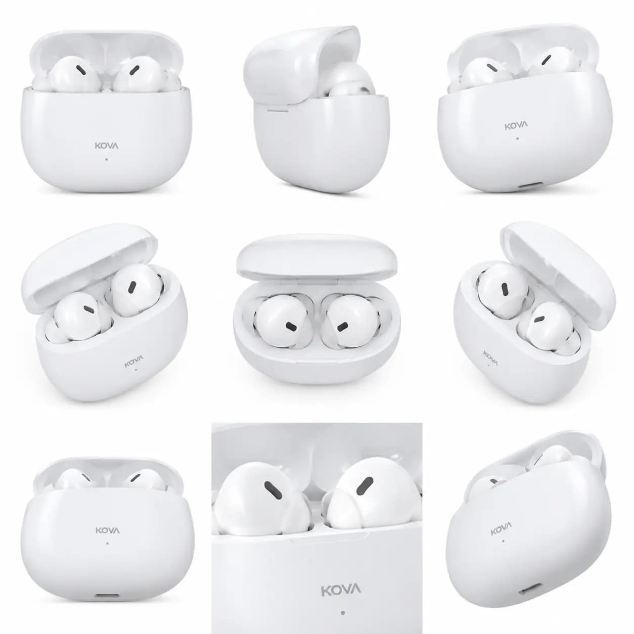 Multi-angle · wireless earbuds