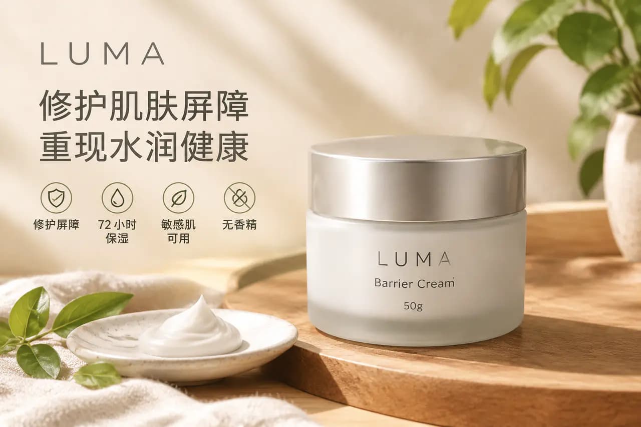 A+ 详情页 · 修护面霜